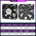 1PCS EC Brushlee Fan 6025/8025/9225/12025/12038/12032 AC 110V 115V 120V 220V 240V Cooling Cooler Fan