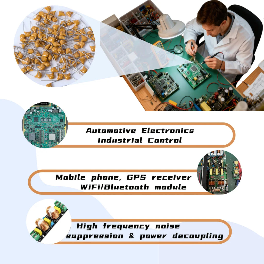 500pcs 600pcs 720pcs 36Values Radial Ceramic Capacitor Assortment Kit Wide Range Safety Y Capacitor Assortment kit