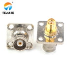 1PCS SMA to BNC Female and Male Adapter All copper Walie-talkie Antenna Connector