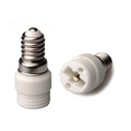 2pcs E14 To G9 Light Socket Adapter Ceramic EU Candelabra Lamp To G9 2Pin Halogen LED CFL Bulb Base Holder Converter