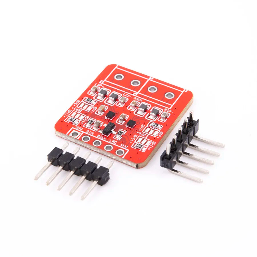 5-15pcs New original MAX98357A stereo PCM input Class D amplifier I2S stereo audio module 8 channel TDM