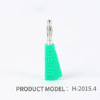 20Pcs 4MM Stackable Banana Plug Electrical Connector, Copper Nickel Plated for DIY Tools and Soldering Applications
