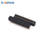 10pcs 2.0mm Double Row Straight Female 2-40P Pin Header Socket Connector 2x2/3/4/5/6/7/8/9/10/12/14/15/20/25Pin PH=4.3MM