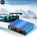 Aluminum Case for Bluetooth MP3 Decoder Board Wireless Player WMA Car Accessory USB/FM Audio Module Box Shell for Decoder Board