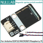 Magnetic Reed Switch Sensor Module, 3.3V-5V, Digital Output, with Connector, for Arduino / Raspberry Pi / ESP32 DIY Projects
