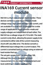 INA219 GY-169 GY-471 MAX471 3A Current Sensor Module Consume Current Detection Module for Arduino DC 0 -30V