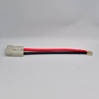 1pcs Double Pole 50A 600V High Current Plug with 8AWG M8 Silicone Cable Electric Forklift Plug Quick Charging Connector