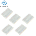 1-10pcs 400 Tie Points Solderless PCB Breadboard Mini Universal Test Protoboard DIY Bread Board for Bus Test Circuit Board