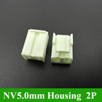 5/10/30/50/100Pcs NV5.0mm Pitch 5.0mm 2P 3P 4P 5P 6P Connector With Housing Straight Neddle Terminal Socket Replaces JST Plug