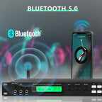 FUHAM Professional Digital X5 Preamp Effects Processor KTV Reverb Suppression Anti-Howl Bluetooth Audio Processor