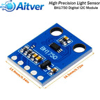 GY302 BH1750 Digital Light Sensor Module 16 Bit Ambient Light Detector I2C 3 to 5V for Arduino ESP32 Raspberry Pi