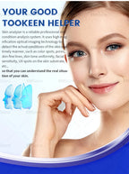 New 3D Facial Skin Analyzer Machine 15.6 inch Skin Analyzer Facial Machine 8 Light Spectrum Skin Analysis Scanner