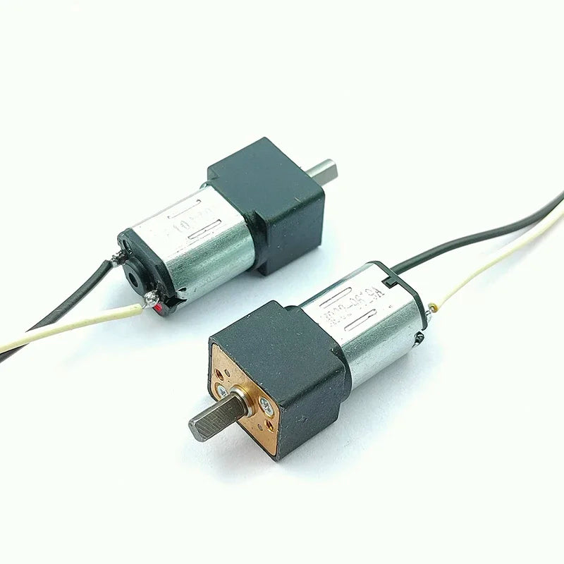 GA12-N20 DC 3V 3.7V 5V 6V 84RPM Slow Speed Mini N20 Full Metal Gearbox Gear Motor DIY Robot Car Hobby Toy Model Smart Lock