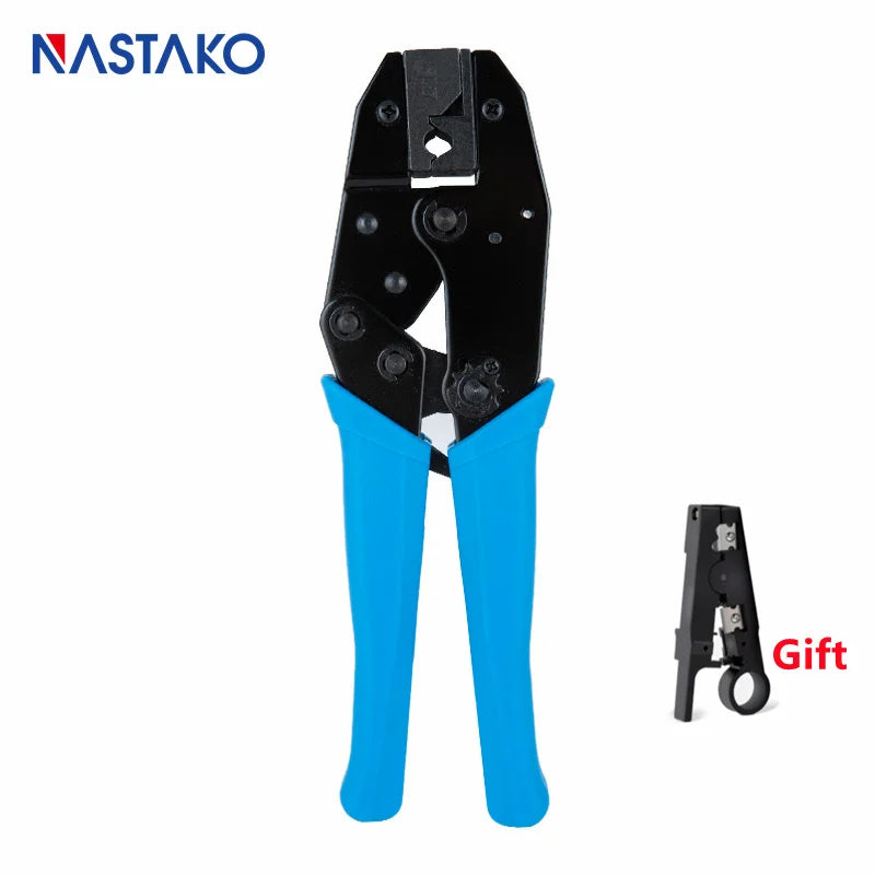 RJ45 Crimping Tool Cat7 RJ45 Crimper Cat7 Connector Network Tools Cable Crimp Pliers for Cat7 Cat6a shielded Metal Clip