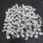 100pcs Keyboard Switch Keyboard Clicker Key Replacement Hot-swapping Switch 3Pin Tactile Switches for Mechanical Keyboards