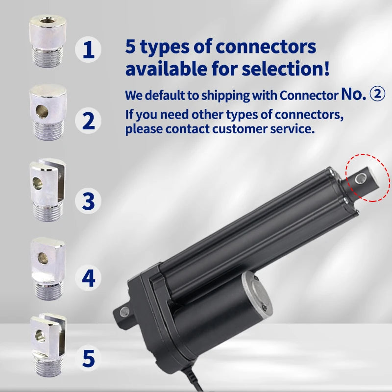 SMSAN 12V Linear Actuator 4500N 450mm Stroke Linear Drive Electric Motor For automated customization
