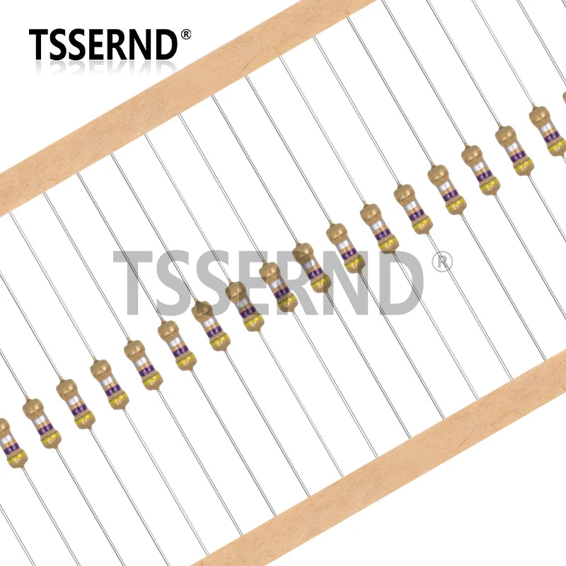 100PCS 1/4W Carbon Film Resistor 5% 0.25W 0R-22M 0 10 100 120 150 220 270 330 470 1K 2.2K 4.7K 10K 100K 470K 1M 10M 20M Ohms