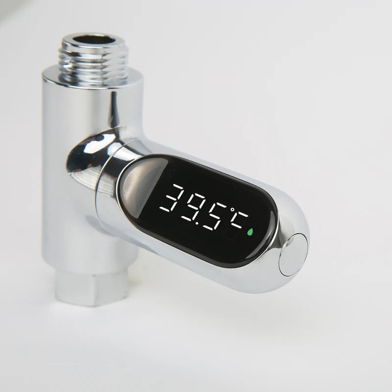 Universal Shower Head Hot Tub Water Temperature Monitor Electricity LED Display Bathing Temperature Meter Bathroom Accessories