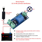 YX850 Automatic Module 5V~48V 10A Power Supply/Battery Automatic Module Emergency Controller Power Supply Controller