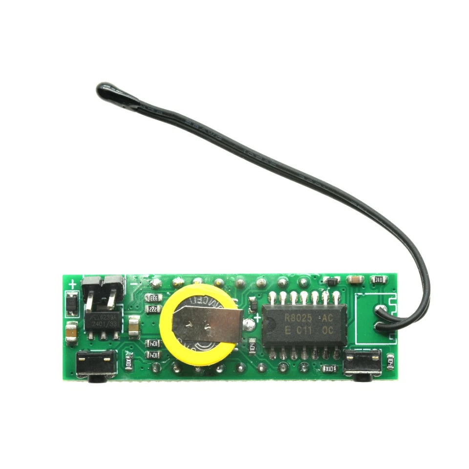 LED RX8025T Digital Clock Temperature Voltage Module DIY Time/Thermometer/Voltmeter DC 5-30V For Arduino
