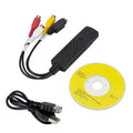 B03B-USB 2.0 VHS To DVD Converter Record Capture Card Convert Analog Video To Digital Format Audio Video DVD VHS PC Adapter
