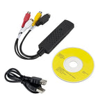 B03B-USB 2.0 VHS To DVD Converter Record Capture Card Convert Analog Video To Digital Format Audio Video DVD VHS PC Adapter