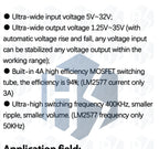 XL6009 Boost module 1.2-35V 20W Adjustable Power Supply Module for Arduino DIY