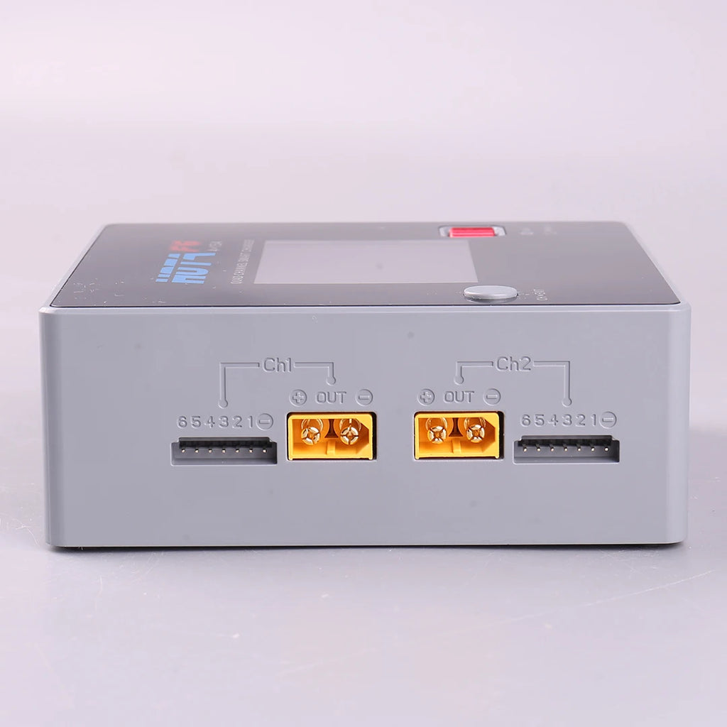 HOTA F6 QUAD-CHANNEL SMART Charger DC1000W 4*15A for Lipo LiIon NiMH Lipo Battery Balance Charger Discharger with USB 45W Type-C