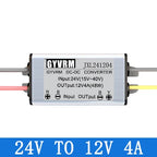 DC-DC 24V to 12V Converter Step Down DC DC 24V to 12V 1A 2A 3A 4A 5A Buck Model Converter 24V 12V Waterproof Module