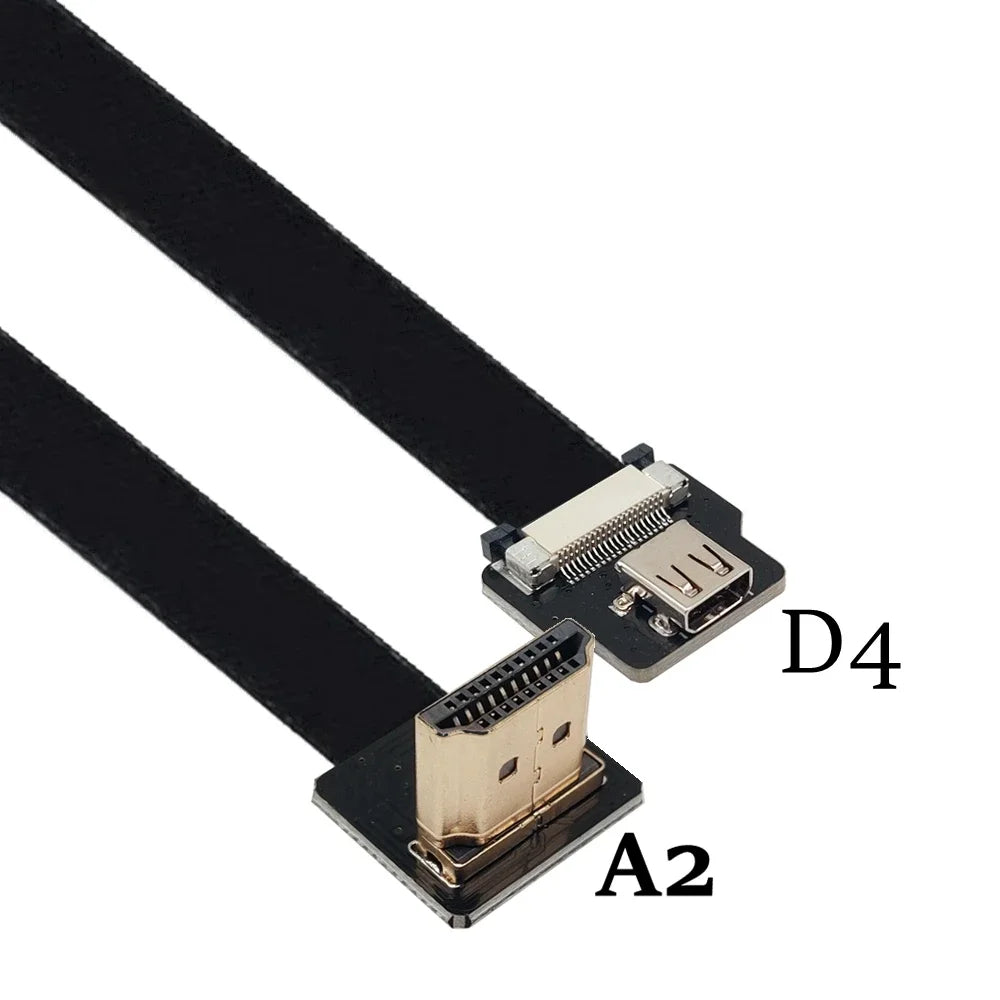 Camera 0.05M-1M FPC flexible cable drone aerial photo transmission FPV Micro HDMI to HDMI HD cable