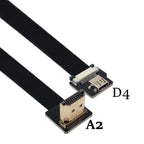 Camera 0.05M-1M FPC flexible cable drone aerial photo transmission FPV Micro HDMI to HDMI HD cable