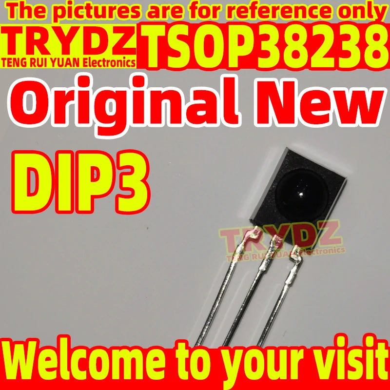 50-5pcs Original New TSOP38238 DIP-3