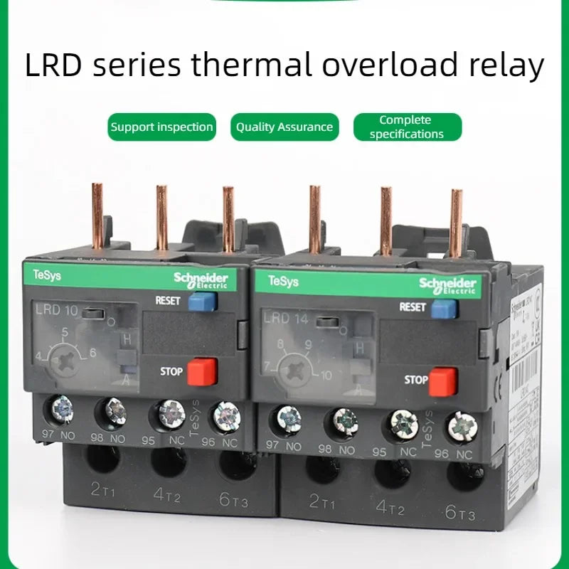 Schneider Electric Relay LRD01/3/5/6/7/8/10/12/14/16/21/22/32C Thermal Overload Relay LAD7B106C