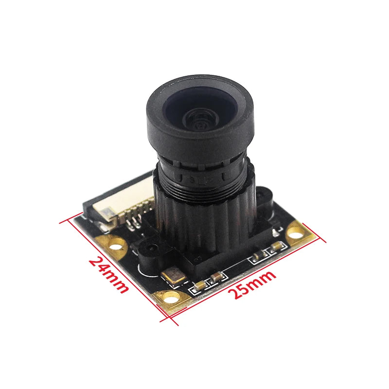 Raspberry Pi 4 Camera 5MP 1080P Night Vision Fisheye IR-CUT Camera Infrared Light OV5647 Webcam for Raspberry Pi 4B 3B+ 3B Zero