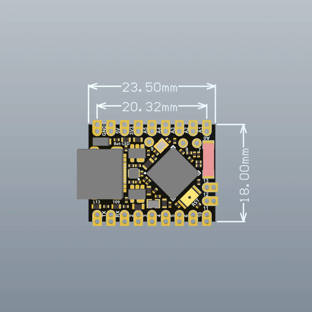 Supermini NRF52840 Development Board Core Board Bluetooth Ble5.2 Low Power Consumption