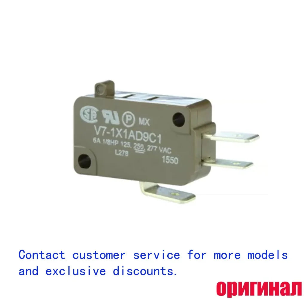 Honeywell V7‑1X1AD9C1 SPDT Micro Switch 6A 277VAC Pin Plunger Limit Switch