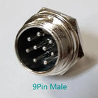 1PC GX16 2/3/4/5/6/7/8/9/10Pin 16mm Female Male Part Wire Panel Connector Aviation Plug Circular Socket