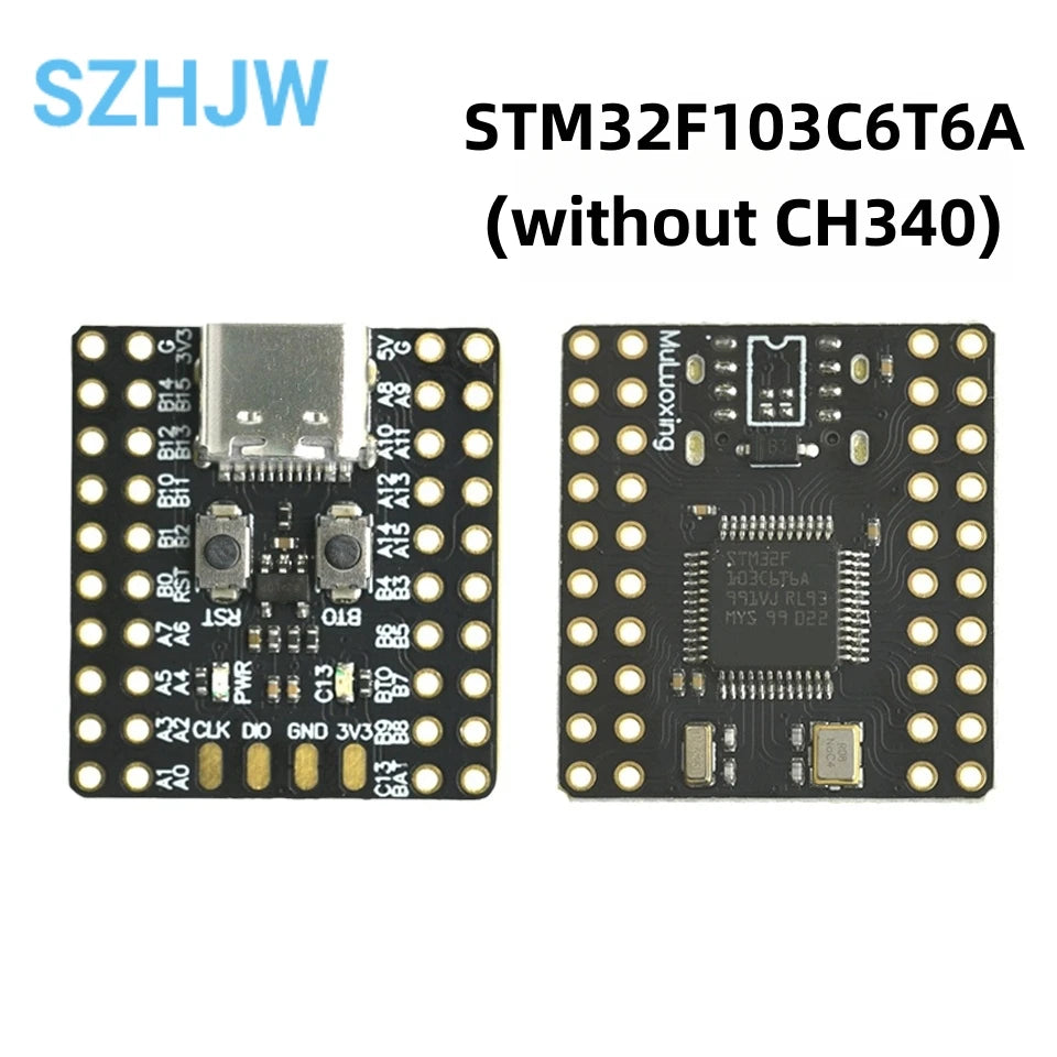 STM32F103C8T6 Mini Imported Original Chip Single Chip Ch340 ARM Architecture Minimum System Board
