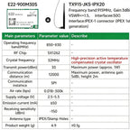 EBYTE E22-M Series SX1262 SX1268 Lora Module - Long Distance Wireless SMD High Precision TCXO at 170/433/868/915MHz