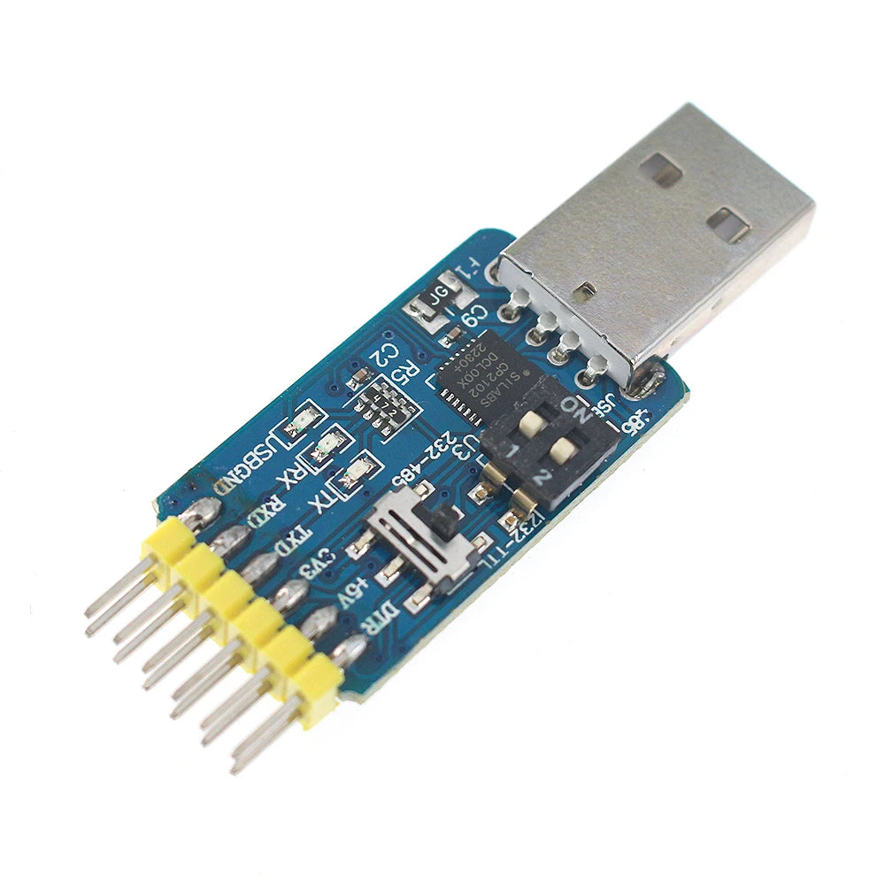 CP2102 6-in-1 USB To TTL/RS232/RS485 Multifunctional Serial Converter Module with 3.3V/5V Level Module