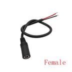 1/2/5Pcs 5.5mm x 2.1mm DC Power Connector DC Male Plug Female Jack 18AWG Cable Wire for 3528 5050 LED CCTV Camera