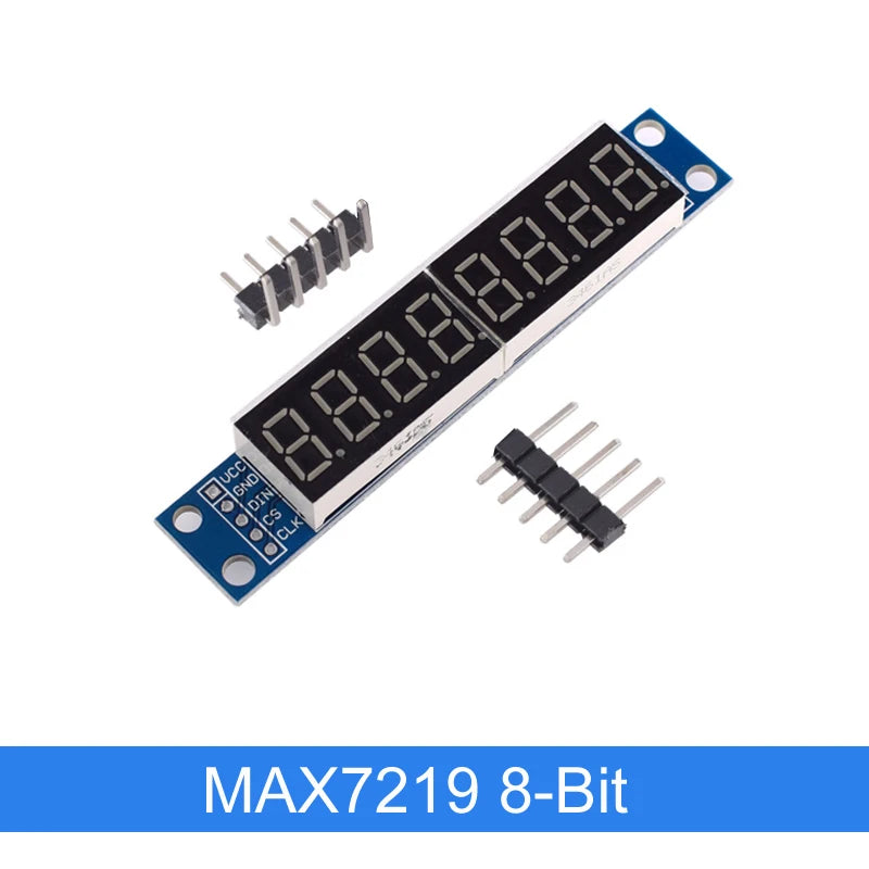 TM1637 4 Bits/TM1638/MAX7219 8 Bit Digital LED Display Module 7 Segment 0.36Inch Clock RED Anode Tube Four Serial Driver