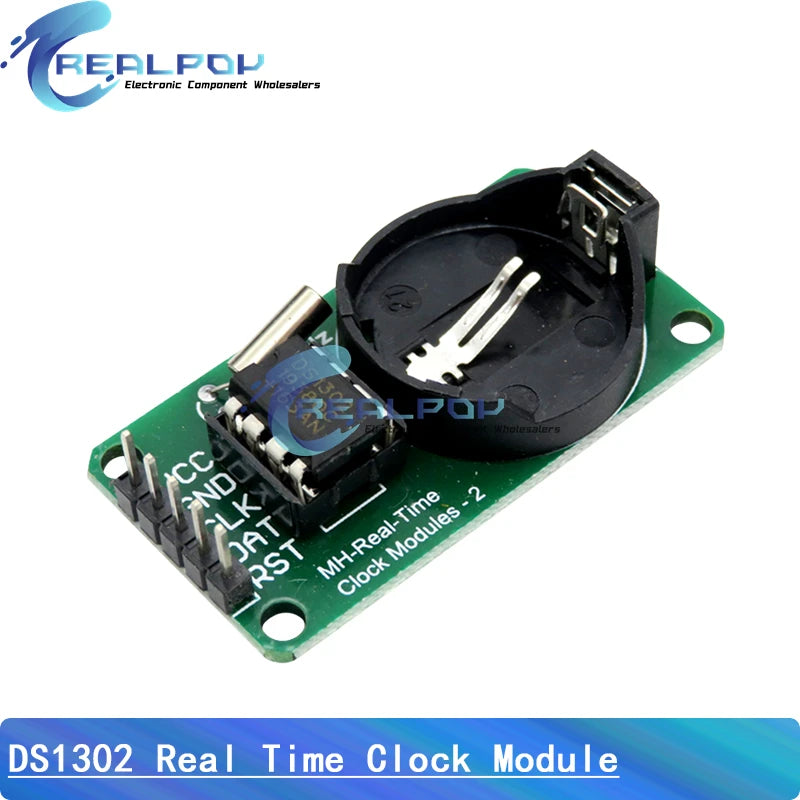 DS1302 / DS1307 / PCF8563 / DS3231 AT24C32 I2C IIC Memory 3.3V-5V Real Time Precision RTC Clock I2C Module DS3231SN for Arduino