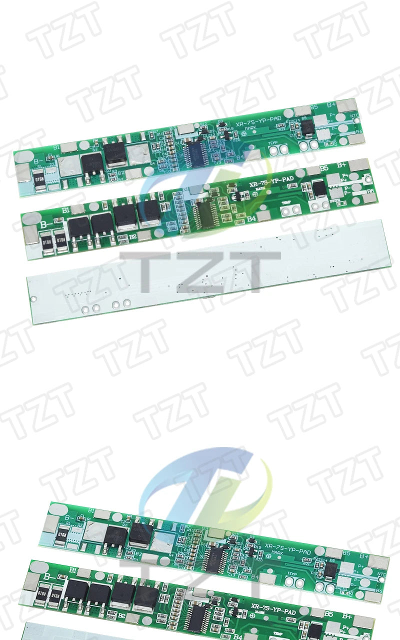 7S 24V 5A 10A BMS Protection Circuit Board Charge Protec Plates Charging Module for Lithium Battery Pack Power Bank E-bike