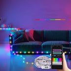 Addressable Led Music Controller Comes with MIC pickup Adjust Brightness RGB Light Controler 5V Mini Bluetooth APP Controller