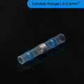 Solder Seal Wire Connectors 3:1 Shrinkage Rate Waterproof Electrical Cable Terminals Heat Shrink Tube Electrical Butt Splice