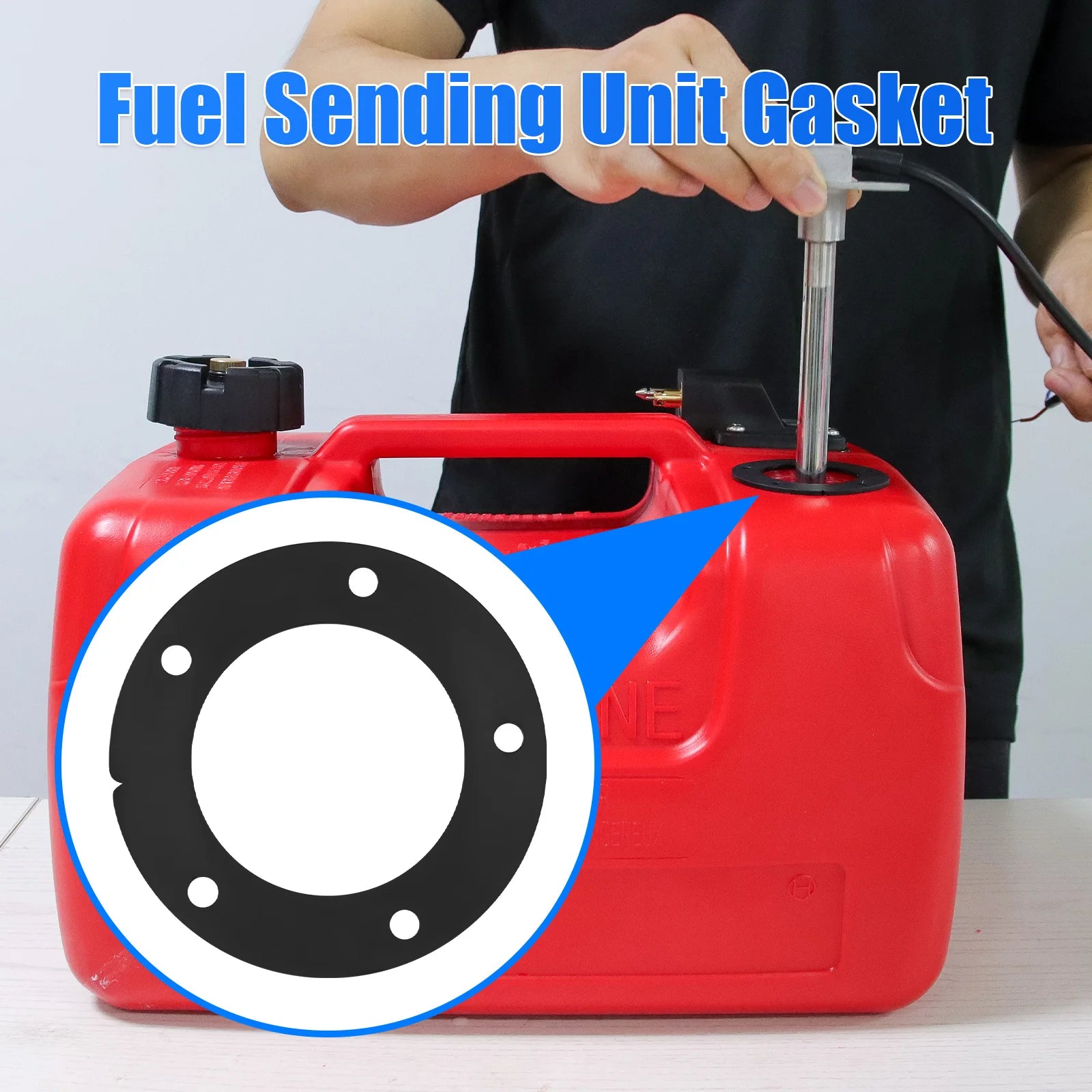 1Pc Fuel Float Level Sensor 0-190ohm Stainless Steel 100mm 200mm 300mm SENSOR with Gaskets Oil Gauge kit Unit  Accessories