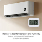 Mini LCD Digital Thermometer Hygrometer Electronic Digital Temperature and Humidity Meter Sensor Gauge Weather Station for Home