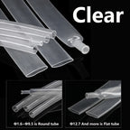 5Meters 3:1 Heat Shrink Tube With Glue Colorful 1.6-50mm Dual Wall Adhesive Lined Polyolefin Shrinkin ﻿Wrap Cable Protect Sleeve
