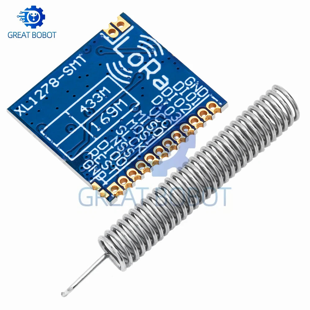 1~10PCS RF LoRa module SX1278 chip PM1280 Long-Distance communication Receiver and Transmitter SPI LORA IOT+2pcs 433MHz antenna